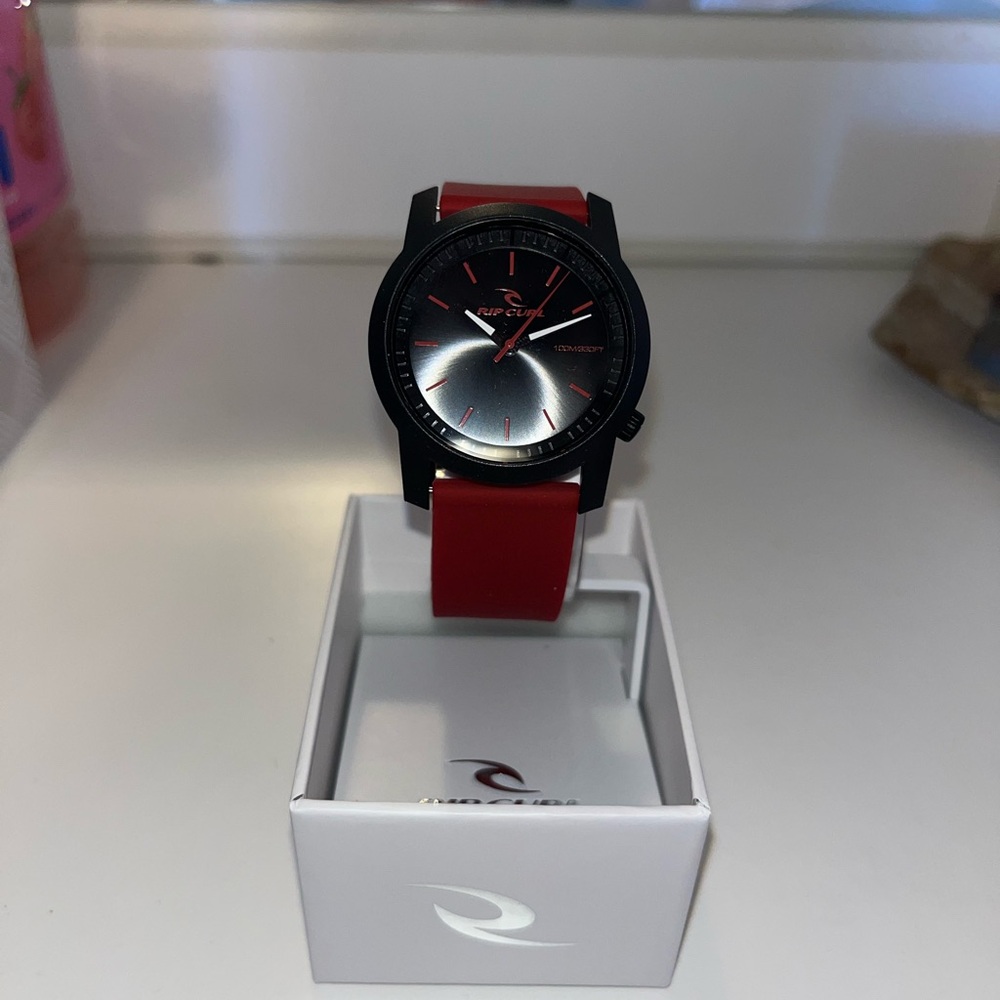 Rip Curl Men's Red Watch